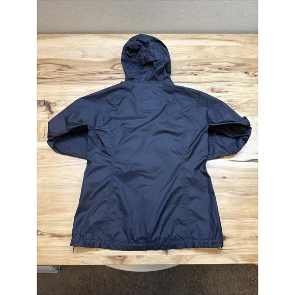 The North Face DryVent Jacket Womens Medium Black Hooded Rain Shell Lightweight - Picture 5 of 6